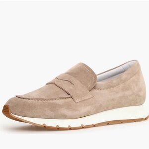 NWT VOILE BLANCHE Julia Hybrid Loafer Sneaker in Light Beige